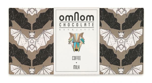 Omnom Coffee & Milk, weiße Schokolade mit Milch und Kaffee 60g